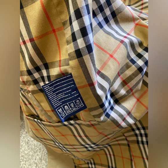 Vintage Burberry Trench w/Nova CHECK Lining🔥Made in 🇬🇧UPSCALE Details🔥GUC/C+ - Picture 8 of 16